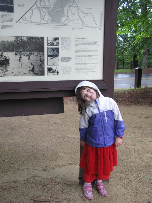 Rainy Walden Pond Hike