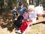 Apple Picking: Phil, Uncle Dave, & Helen